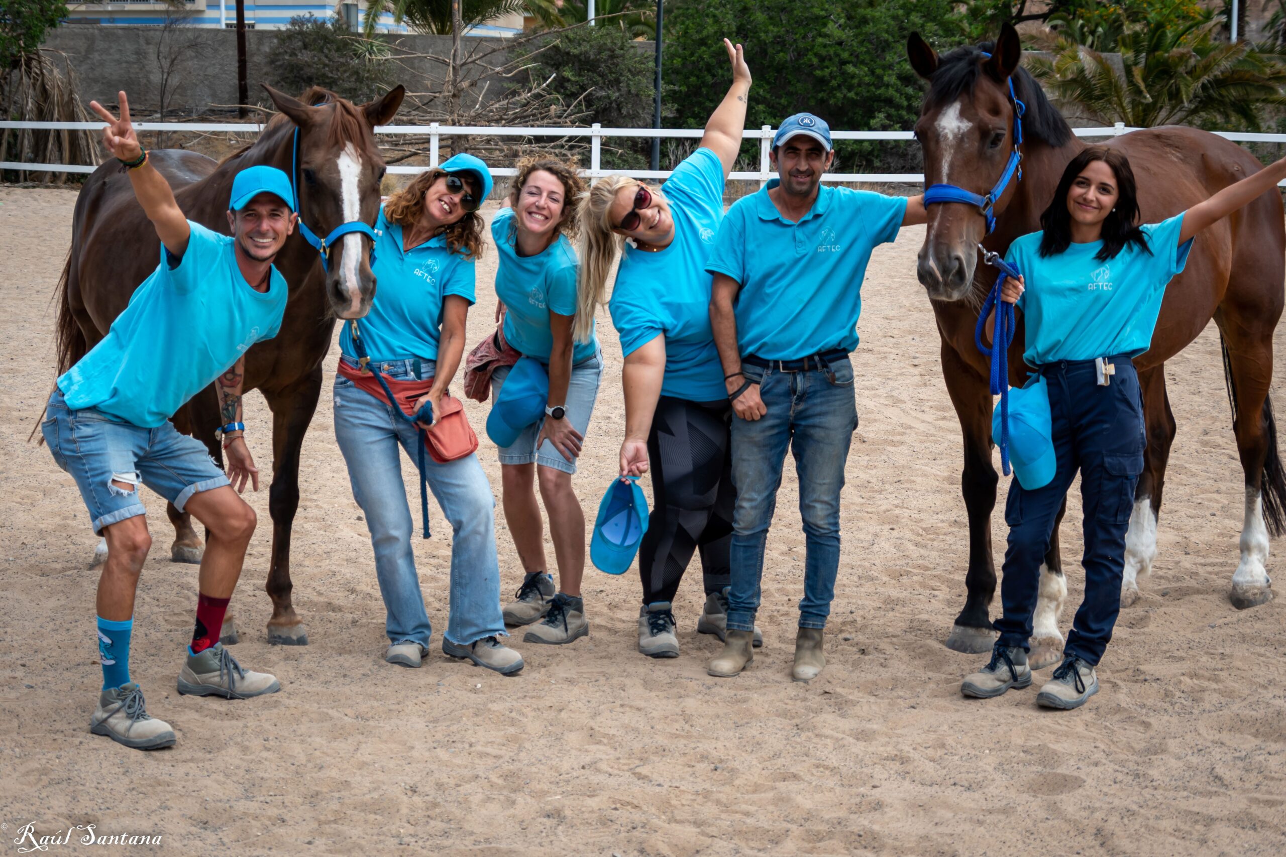 Equipo Aftec al completo